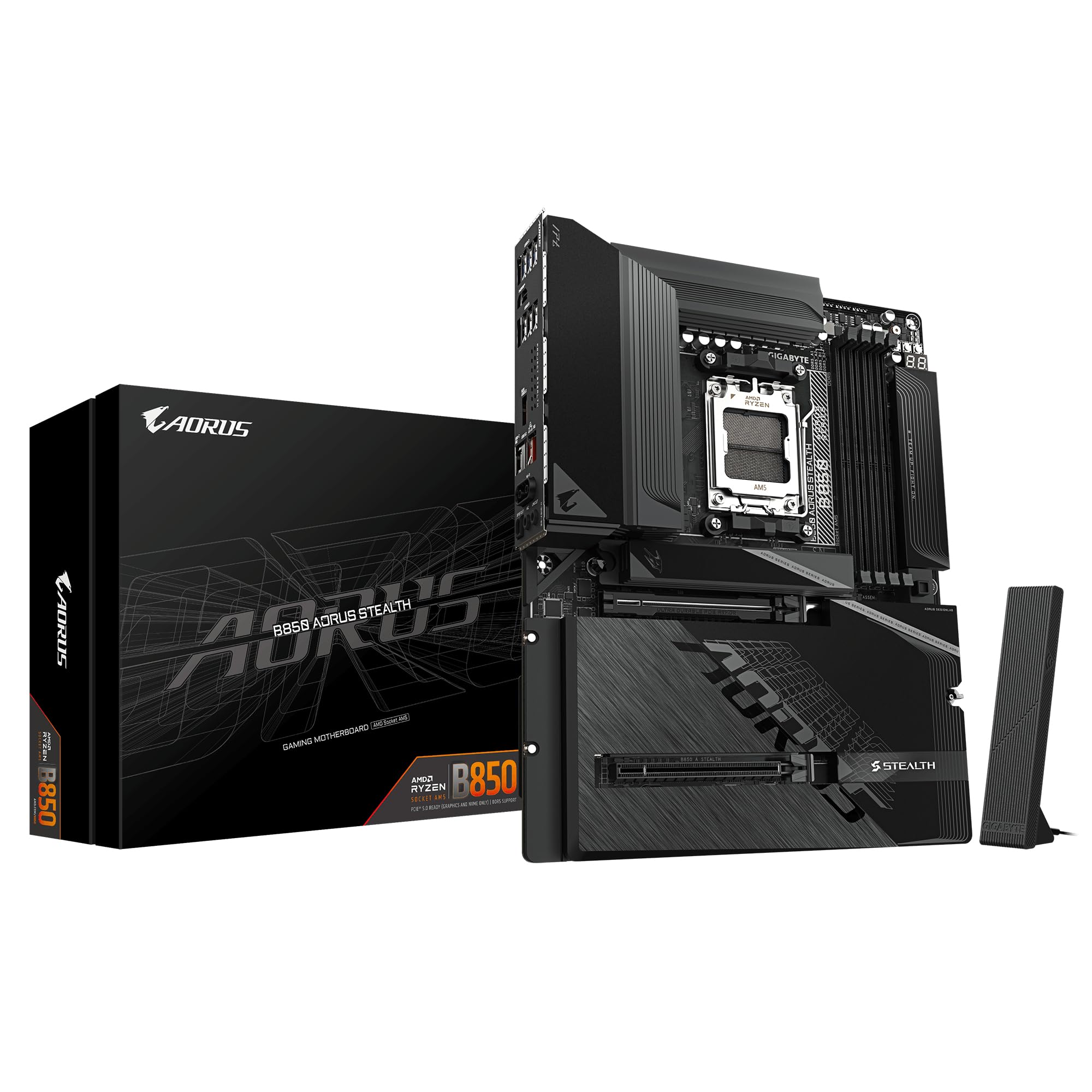 Aorus B850 AORUS STEALTH Socket Am5/B850/Ddr5/S-Ata 6Gb/S