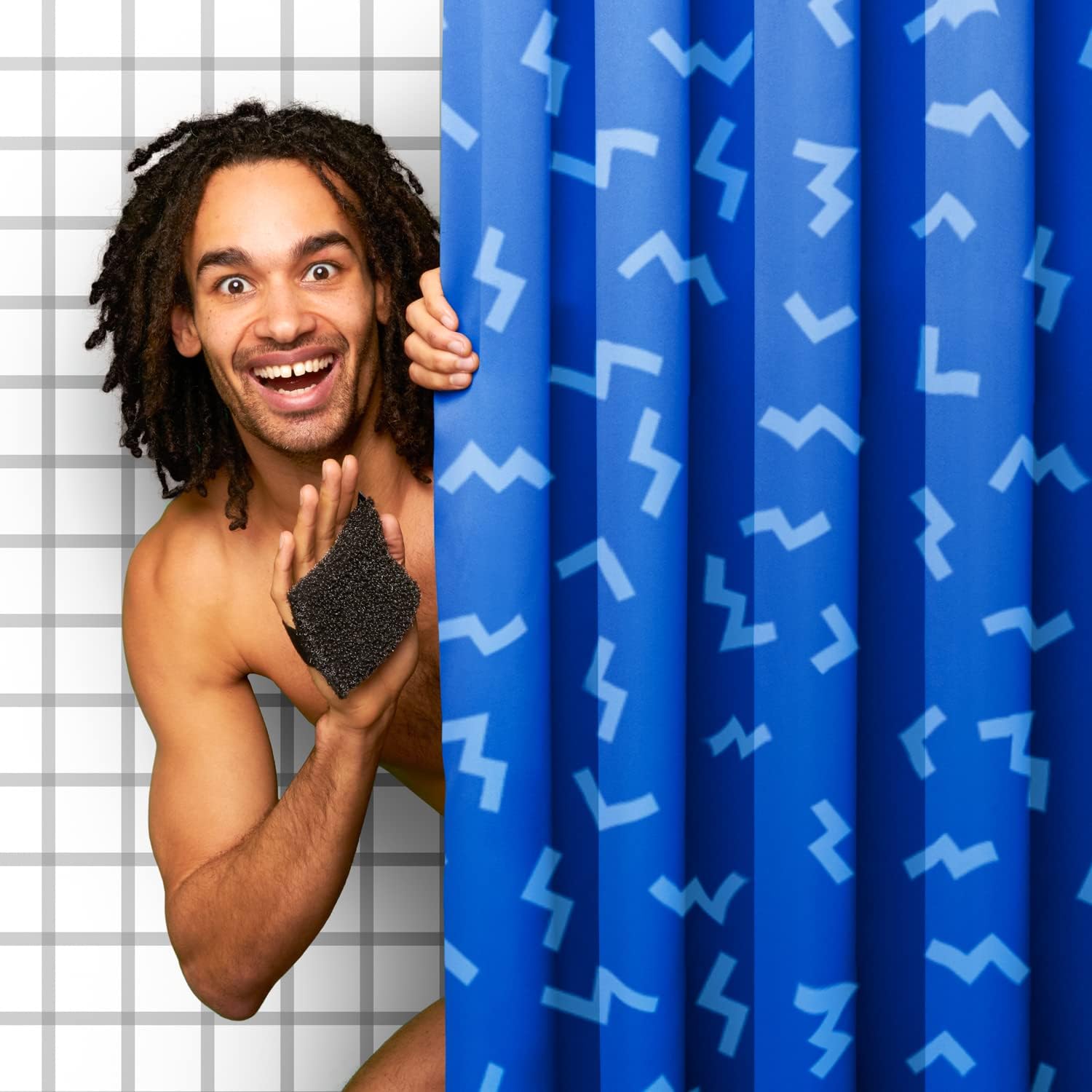 Ballsy The Handy Shower Sponge, Shower Loofah for Men, Mens Loofah