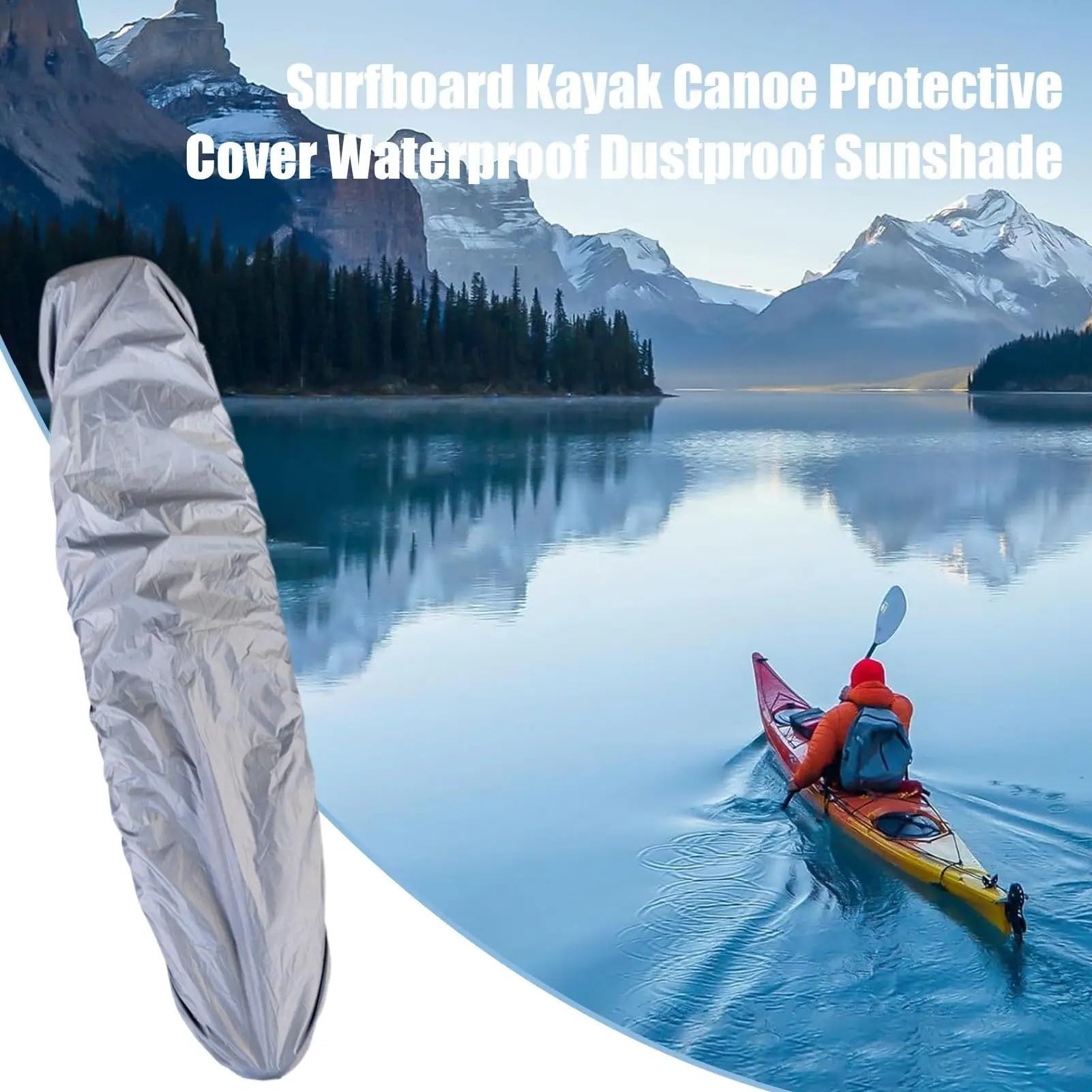Funda para Kayak Cubierta Protectora for Kayak for Tabla de Remo
