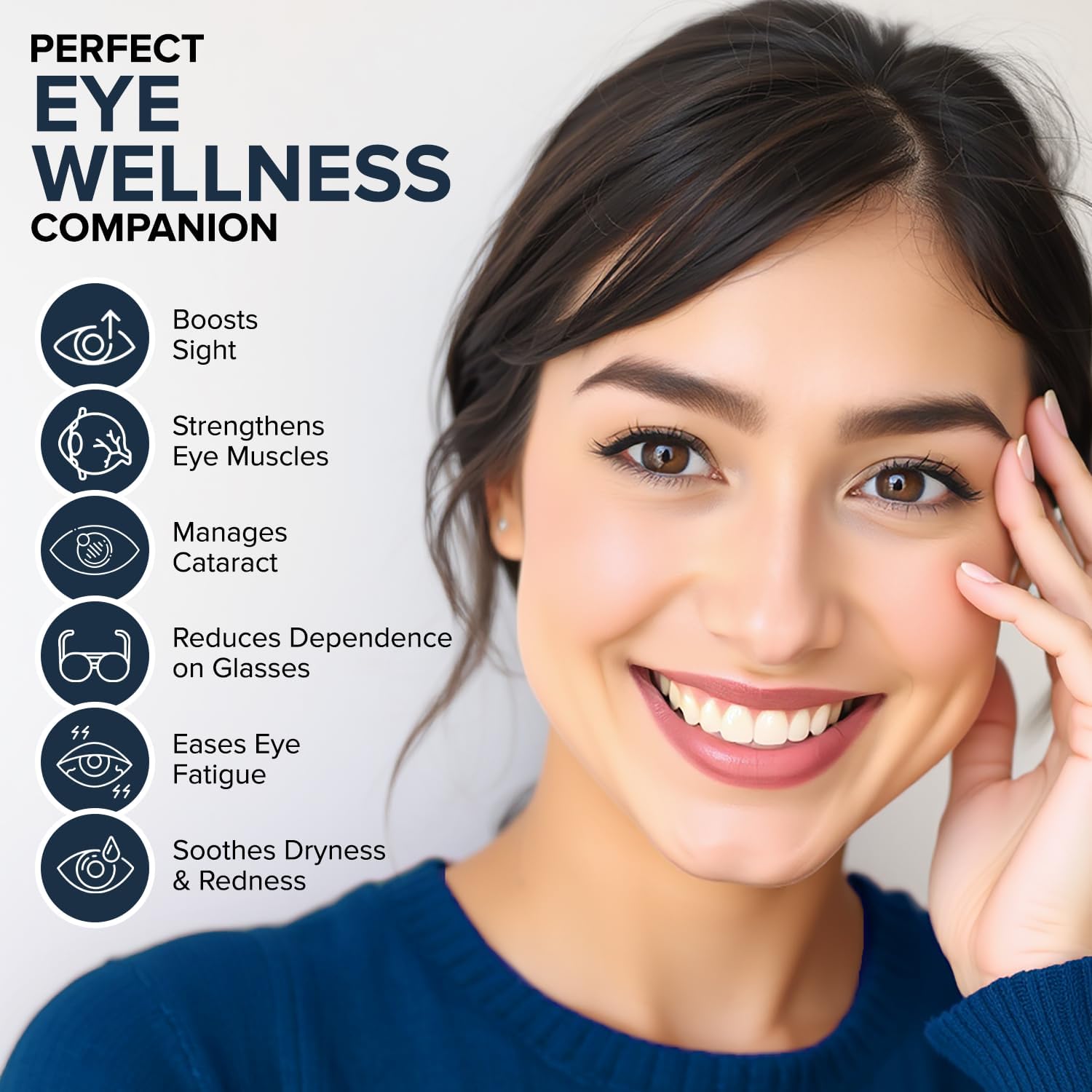 Herbal Deck Eye Sutra | Natural Eye Care Supplement | 45 Days Vision Wellness Course | Pack of 2 | Relieves Eye Strain, Dryness, Redness & Itching | Protects Eyes from Blue Light & Digital Fatigue — Amazon image 4