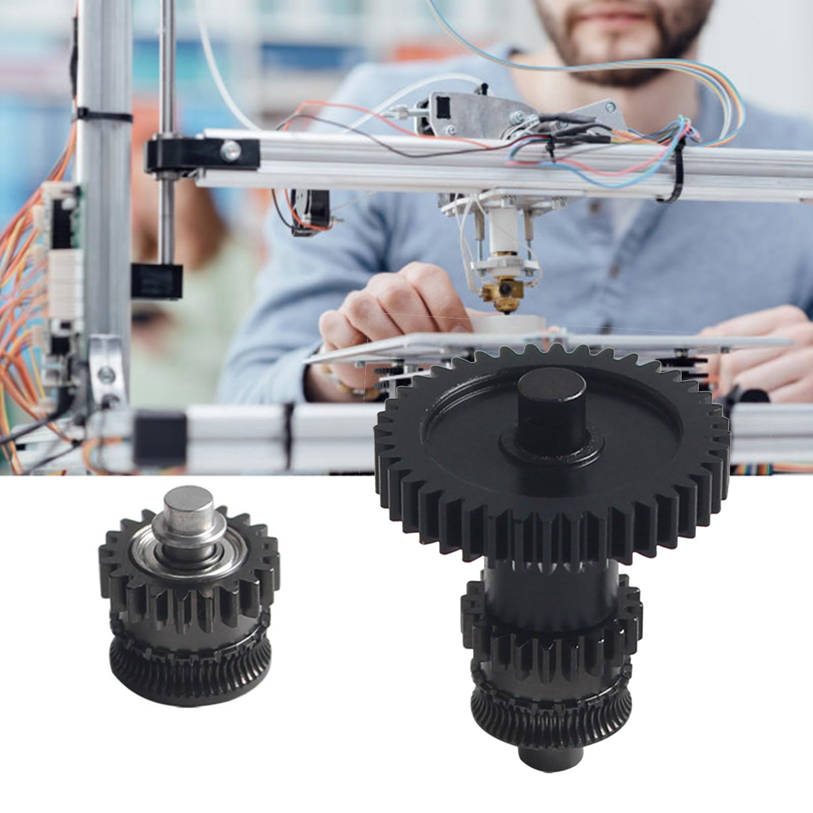 Ingranaggi per estrusore Stampa 3D per Stampante 3D L ' Acciaio temprato con Rivestimento migliora Le Prestazioni degli Ingranaggi estrusione