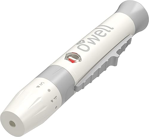 Miniatura 3 de Dispositivo de punción Microlet, paquete de 3 + 40 lancetas O'WELL y dispositivo de punción