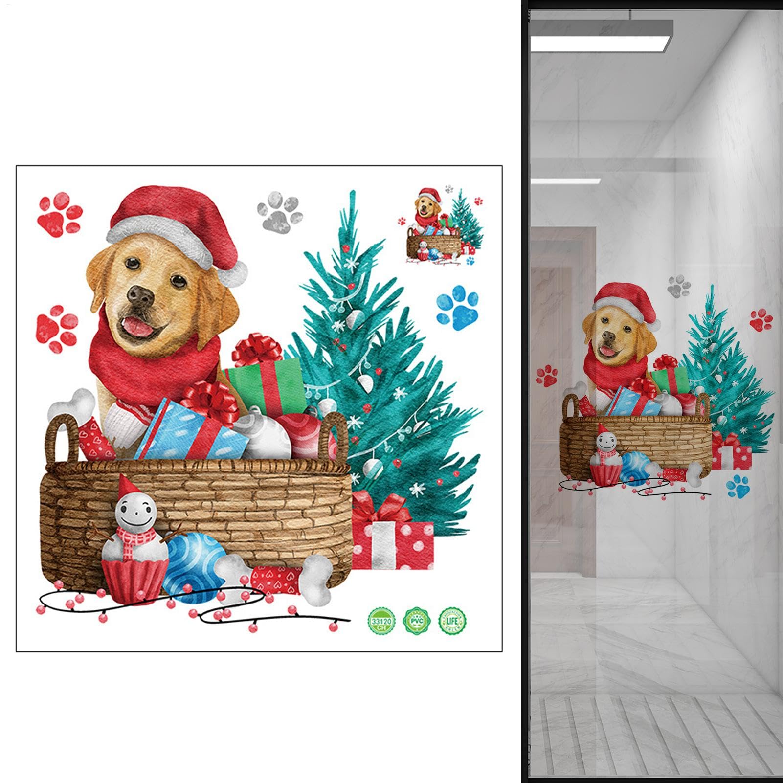 Hunde- -WC-Deckelaufkleber, Aufkleber, abnehmbarer Hundesitz