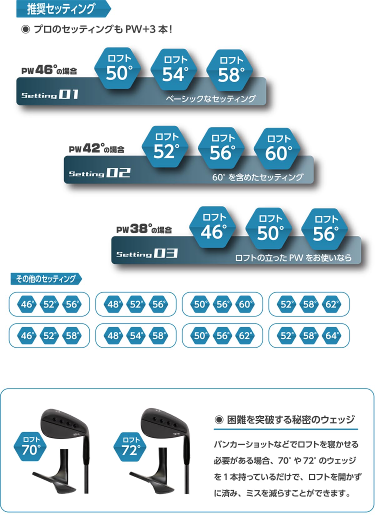 Amazon.co.jp: 無刻印 ウェッジ CNC加工 フォードット ブラック 