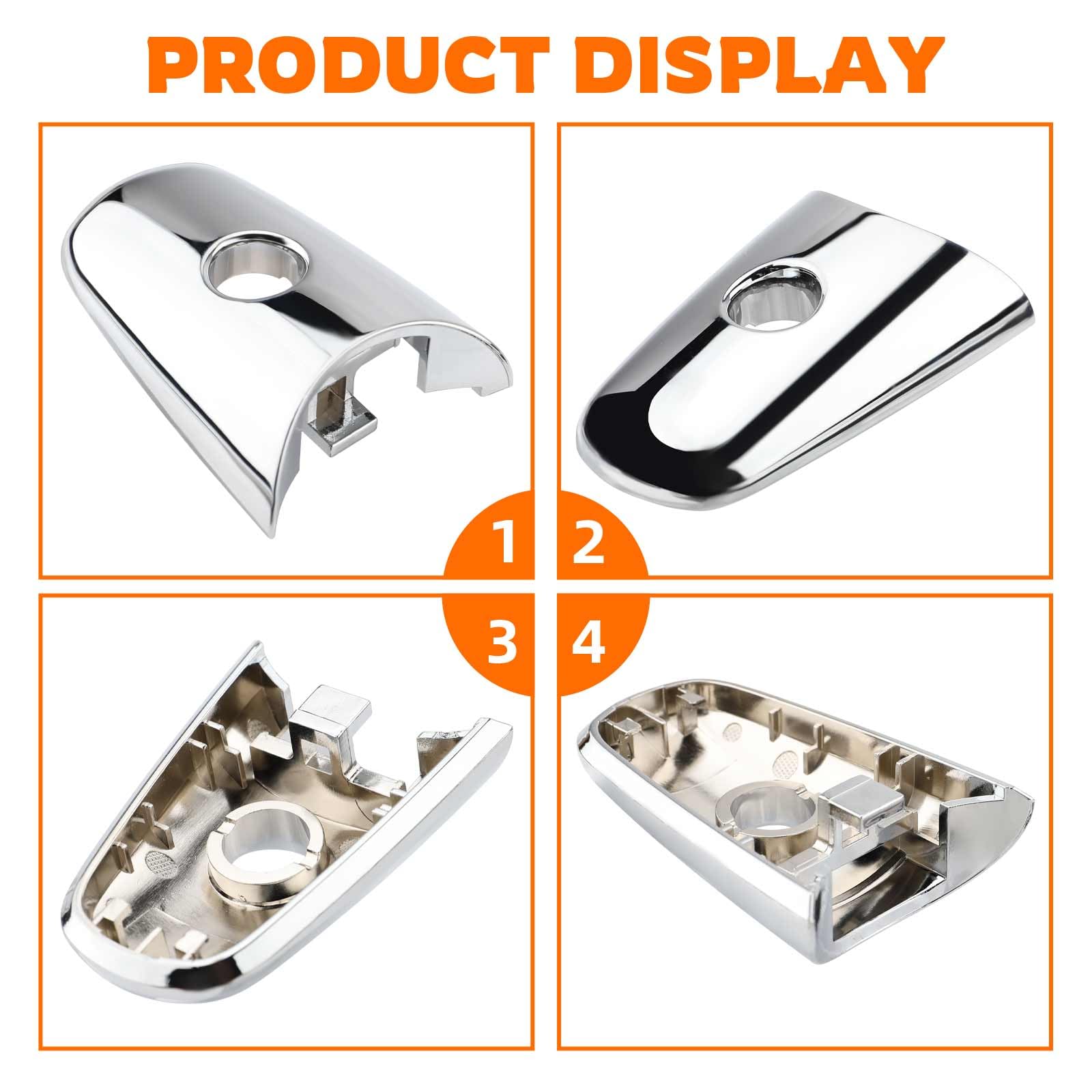 Amazon.com: GoaMotors Car Door Handle Escutcheon Outside Handle