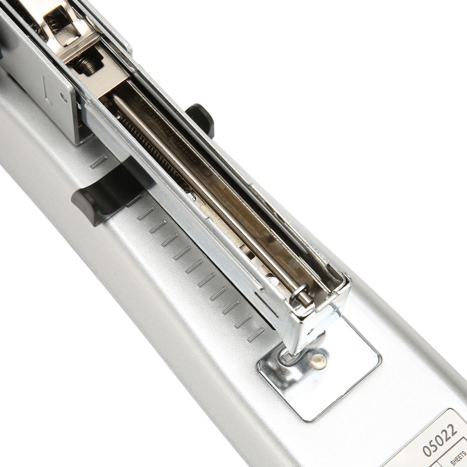 Grapadora de escritorio de oficina Kuuleyn de 100 hojas, suministros de oficina, grapadora de metal de capacidad, escritorio ergonómico sin esfuerzo para la escuela y el hogar
