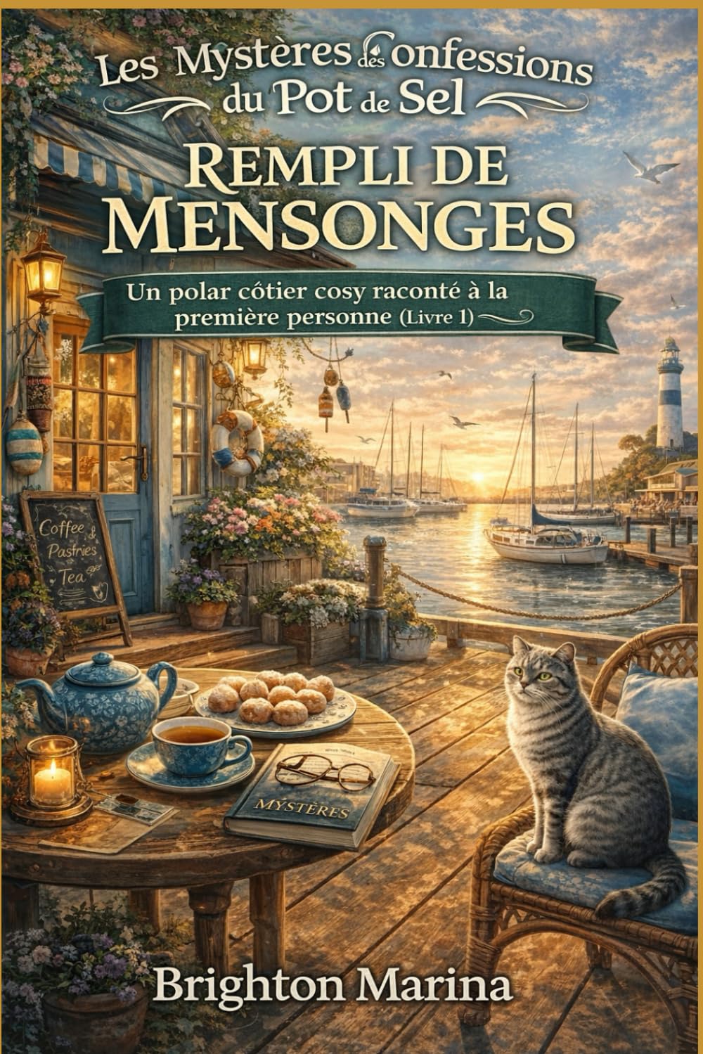 REMPLI DE MENSONGES: Un polar côtier cosy raconté à la première personne (Livre 1)