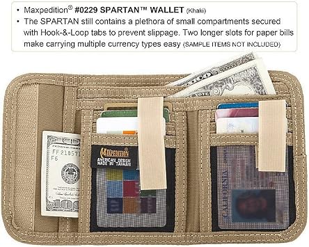 Maxpedition Spartan Wallet, Khaki