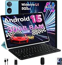 DMOAO Android 15 with 30GB RAM + 64GB ROM 8 Core Blue