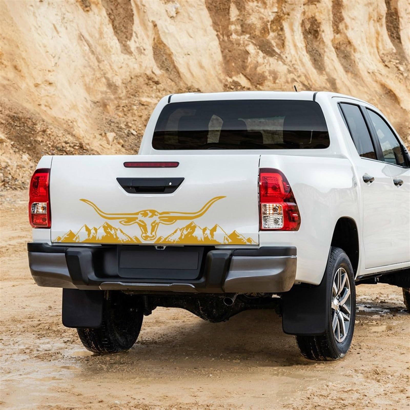 Godło Graficzne Odznaka Pasuje do Samochodów Ciężarówka Wyścigi SUV Pickup RV 3 SZTUK Bagażnik Winylowa Naklejka Naklejki Samochodowe Auto Tył Samochodu Tuning Samochodu Części Dekoracyjne Naklejki
