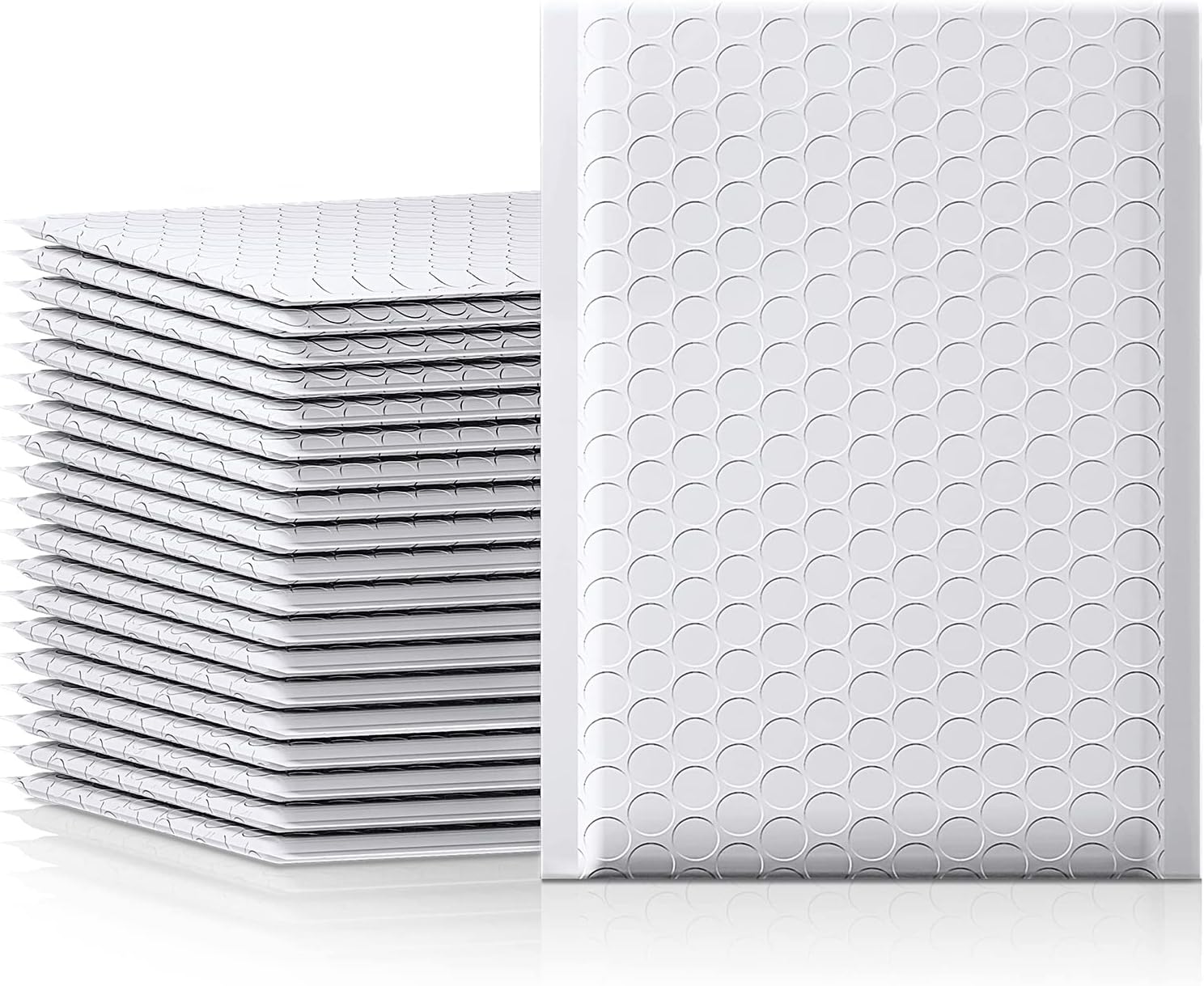 RyhamPaper Poly Mailers, 10" x 13" Envelopes Shipping Bags Self Sealing, 500 Bags(White)