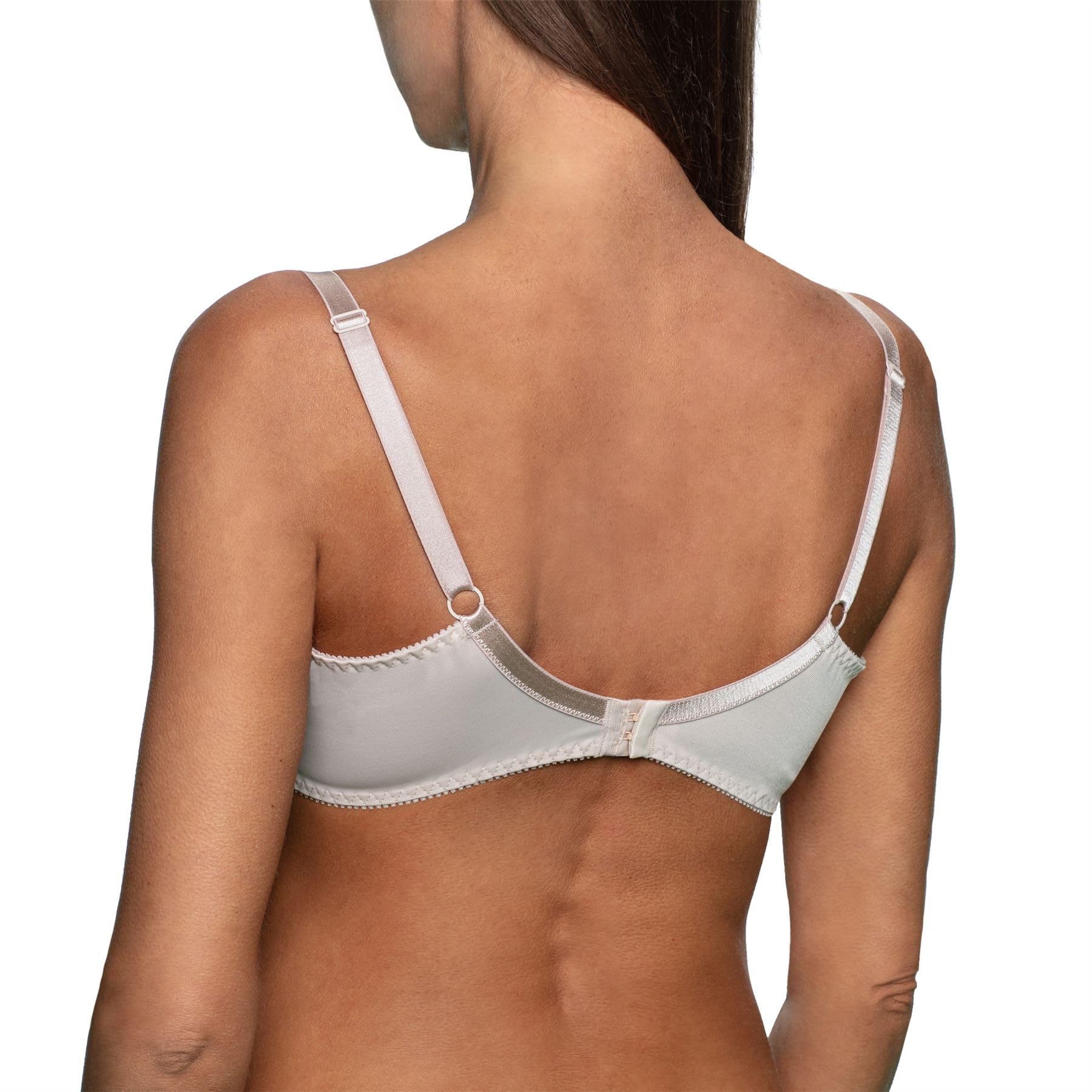 frugue Sujetador Reductor con Aros de Encaje para Mujer, Talla Grande
