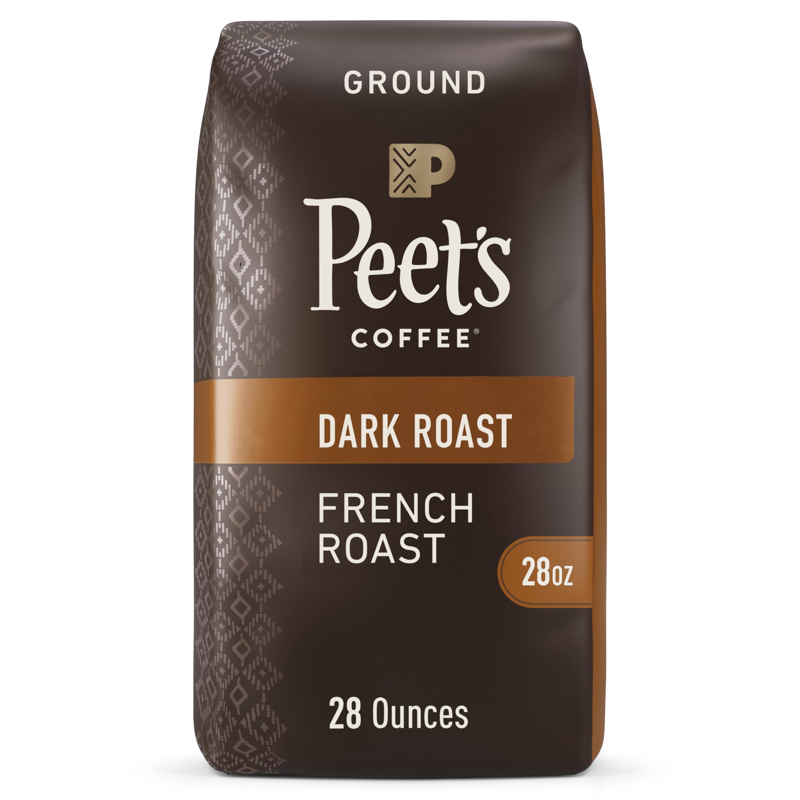 Peet's CoffeeDark Roast Ground Coffee - French Roast 28 Ounce Bag