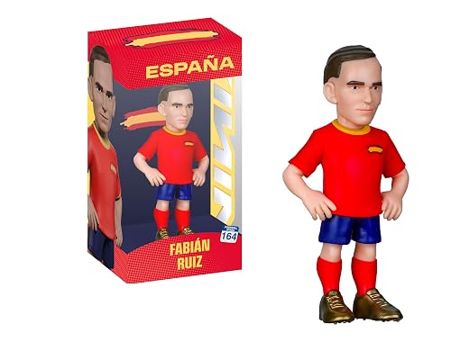 MINIX BANDAI Figura Fabian Ruiz - Selección Española - Coleccionables para Exhibición - Idea de Regalo - Juguetes para Niños Y Adultos - Fans De Música MN26197