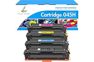 TRUE IMAGE Compatible Toner Cartridge Replacement for Canon 045 045H
