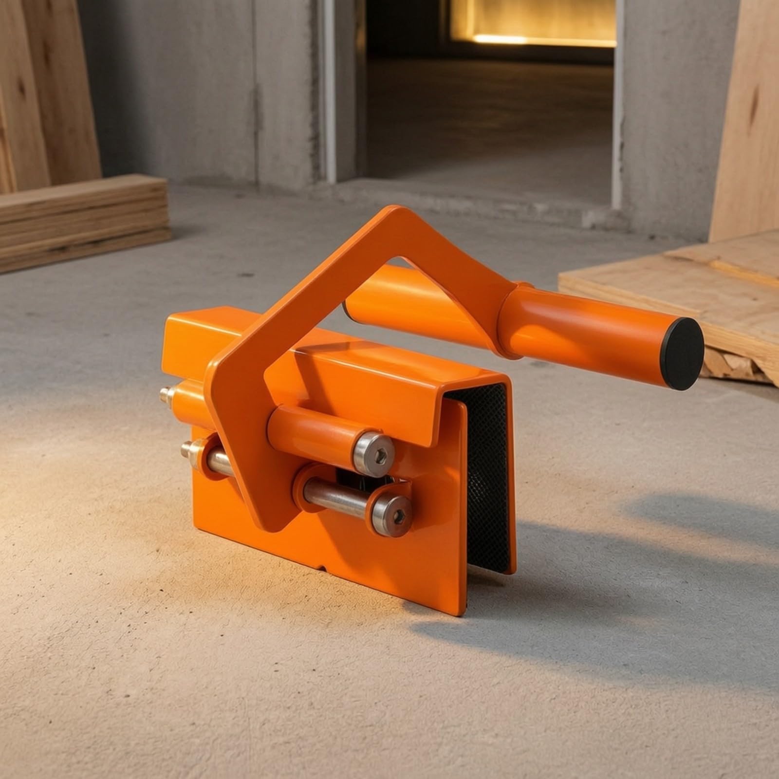 Amagogo Pinza Panel Acero Inoxidable Ajustable Abrazara Elevadora con Almohadilla Proctora Robusto Pinza paneles para Carpinros