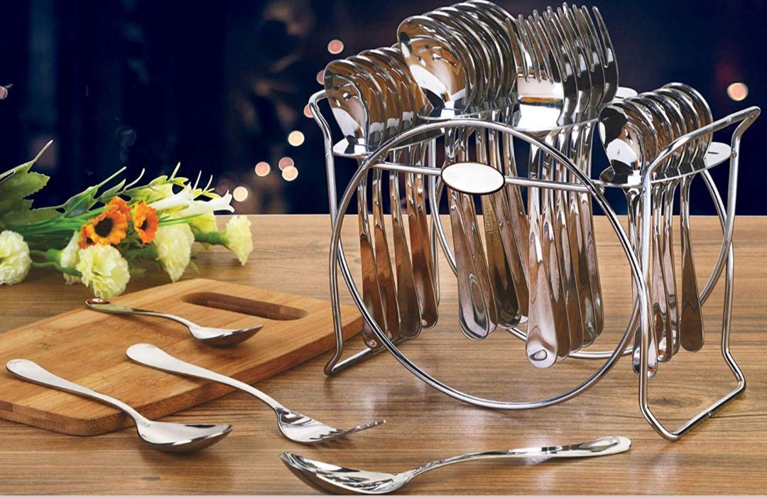 Brijshi Premiumm Stainless Steel Cutlery Set of Spoons & Forks with