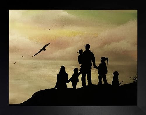 Buyartforless IF EDC430 24x18 1.25 Black Canvas Wall Art, 26.5x20.5