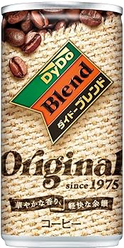 Amazon.co.jp: DyDo Blend Coffee ORIGINAL 185g缶×30本 2ケース