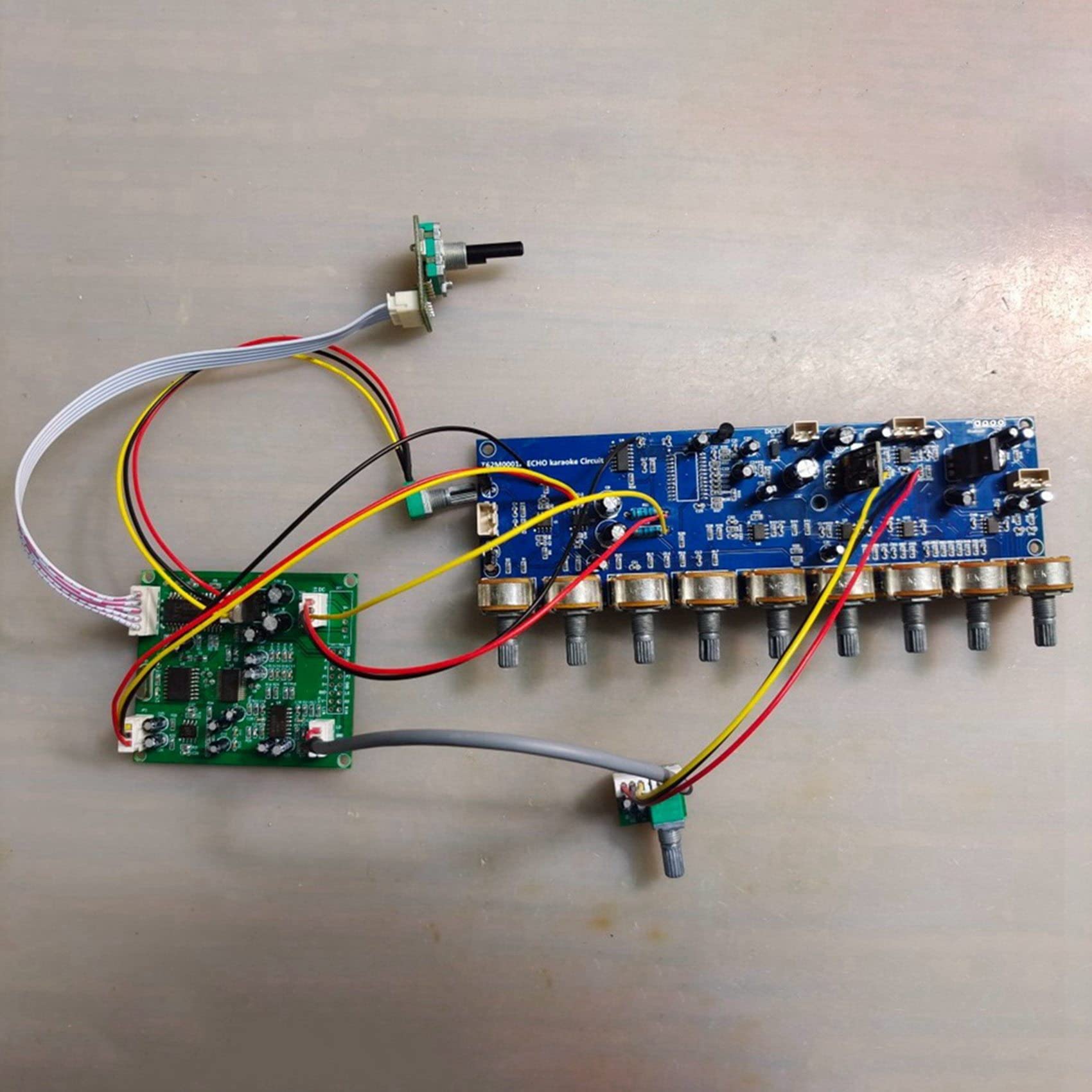 2X Cara OK Board 16 Effetti sonori Riverbero Digitale Scheda Mixer Modulo Mixer Audio Digitale Modulo Effetti Mixer