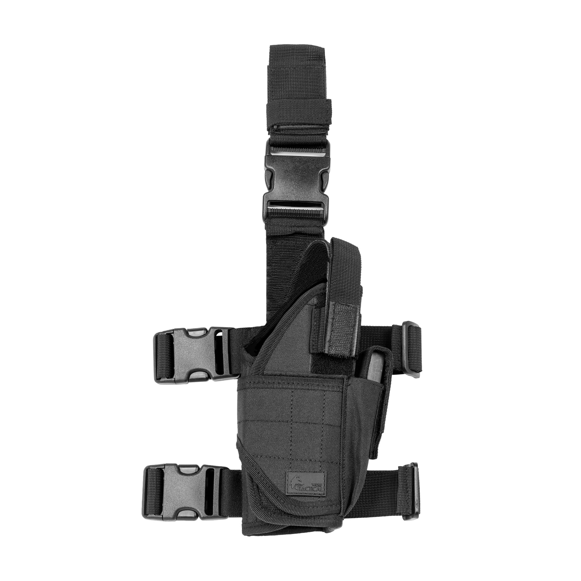 WOLF TACTICAL Drop Leg Holster for 9mm Thigh Holster for Men Leg Holster for Pistols Drop Holster Leg Strap Airsoft Holster