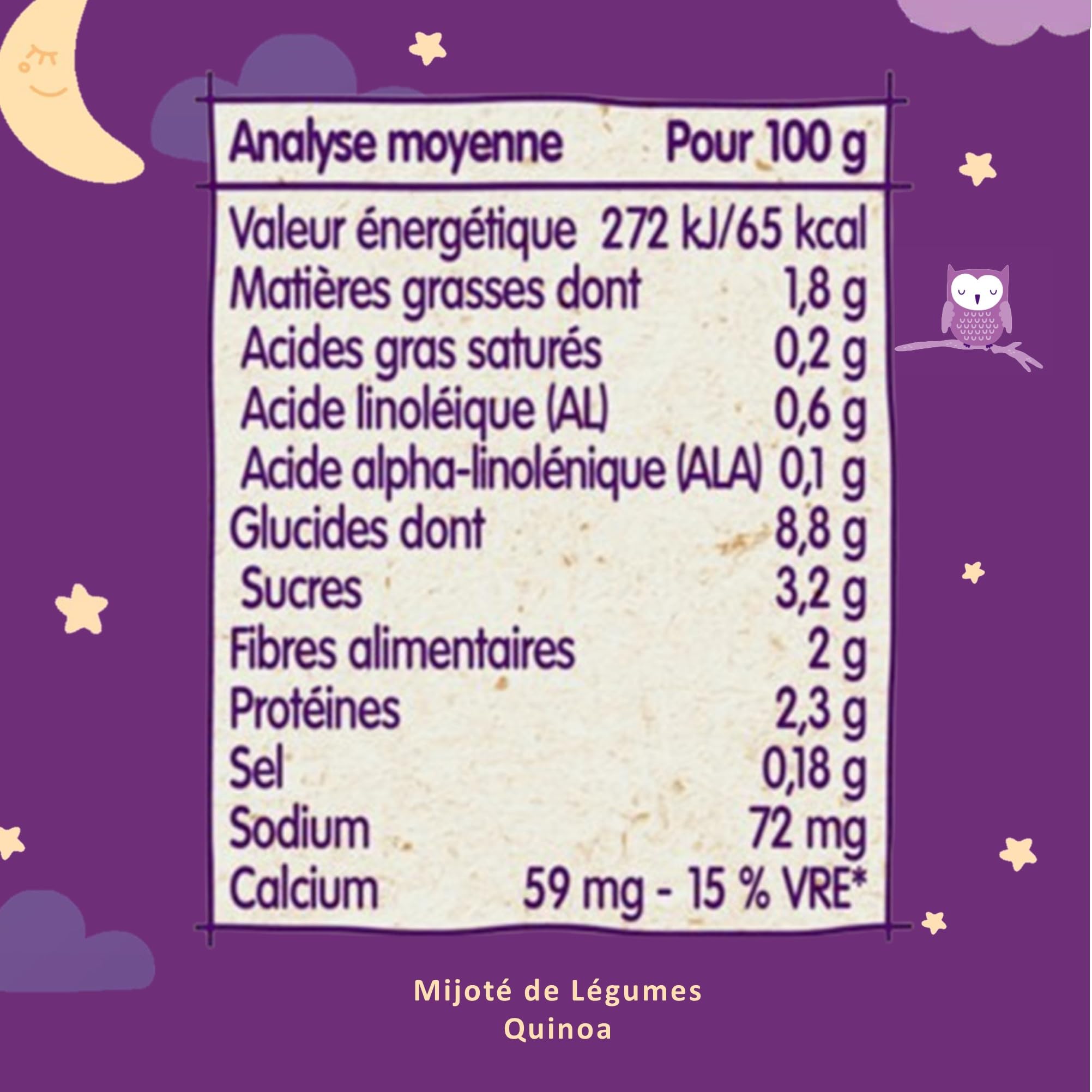 Blédina - Blediner - 12 bols - Mijoté de Légumes/Quinoa - Pour le Diner de bébé dès 12 Mois - Pack de 6x2 - 3