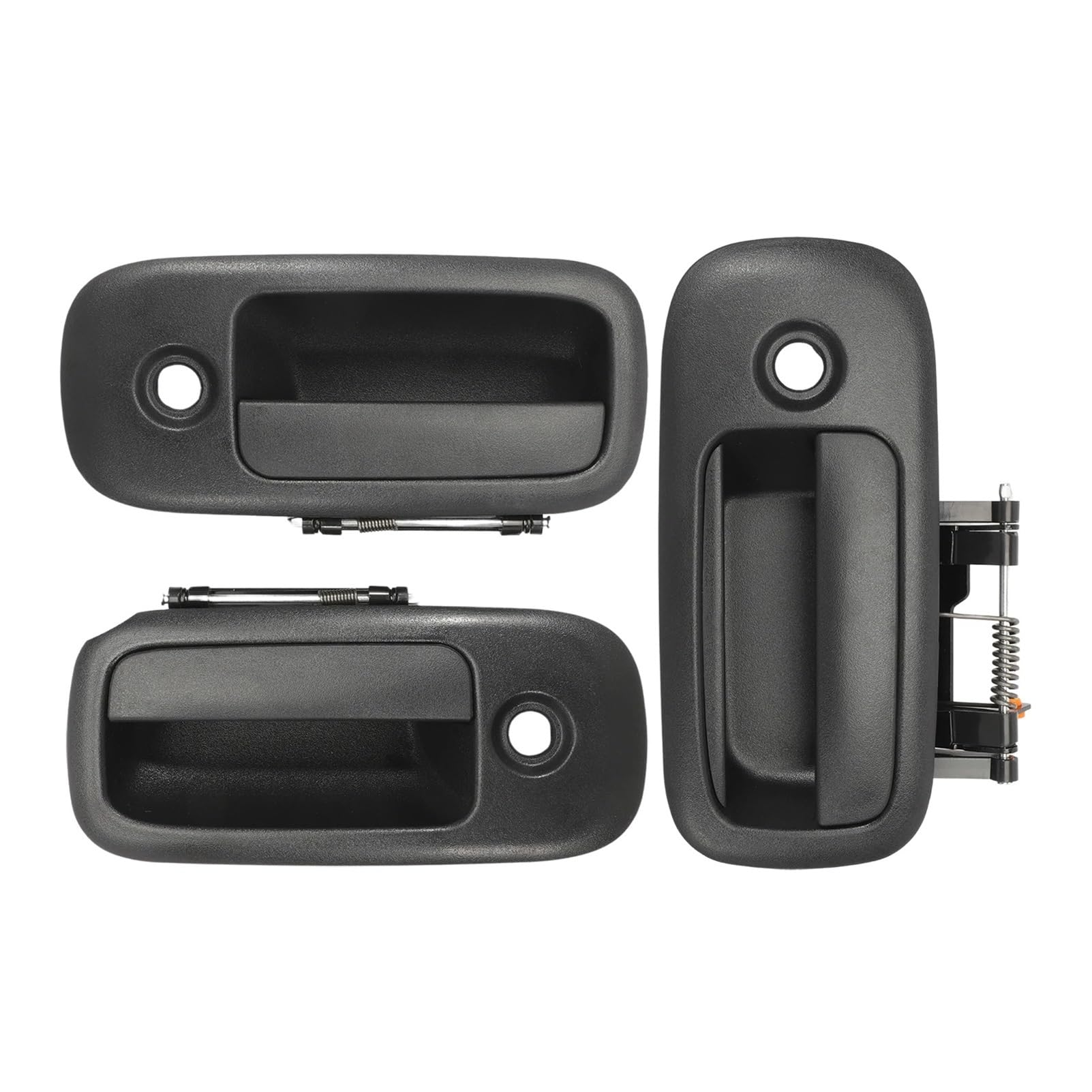 CGBWMB Exterior Door Handle for GMC for Savana 1500 2500 3500 4500 for Van 1996-2009 Exterior Door Handles 3pieces 10359094 83373