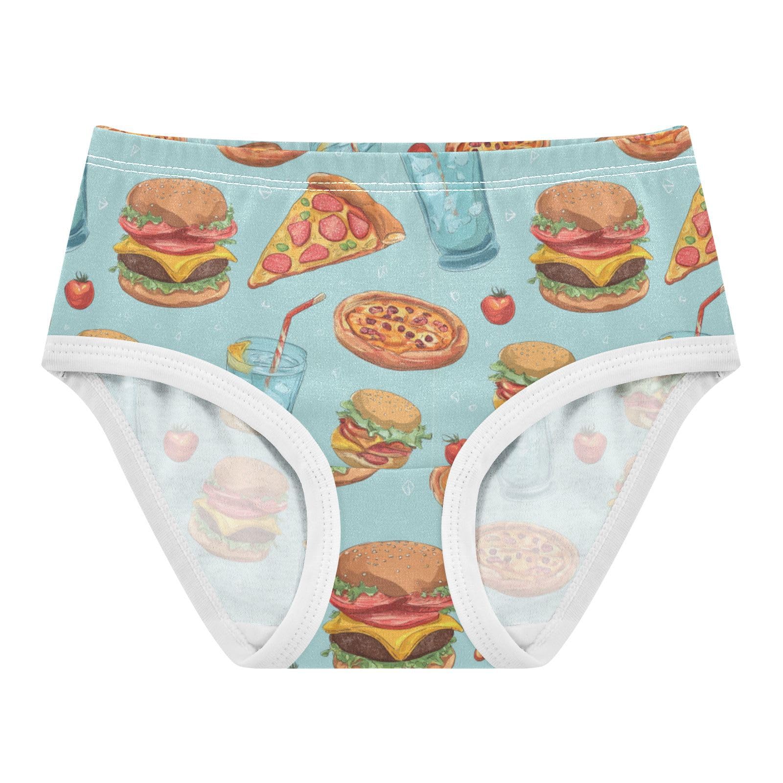 Dussdil Girls Panties Underwear Girls Panty Briefs Cotton Training Undies Size 2 3 4 5 6 7 8t