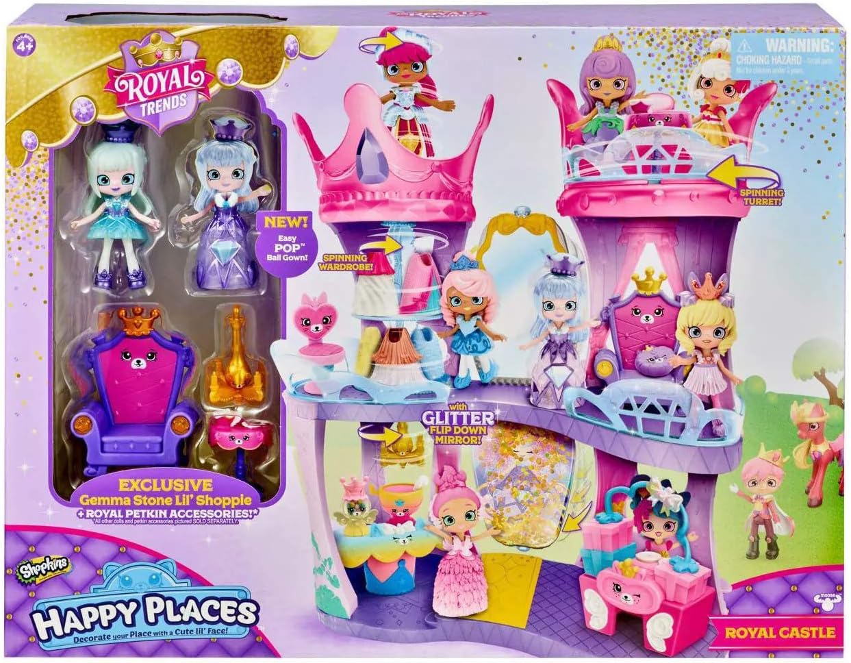 Shopkins Happy Places S7 Royal Castle Playset