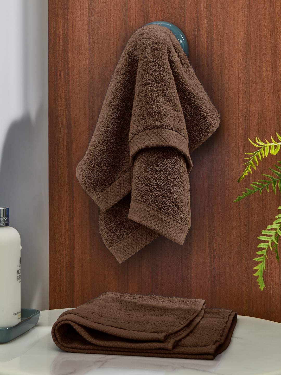DDECOR - Pack of 2 Hand Towel Color : Brown,GSM : 550 (B08D3HFRDC) Amazon Price History, Amazon Price Tracker