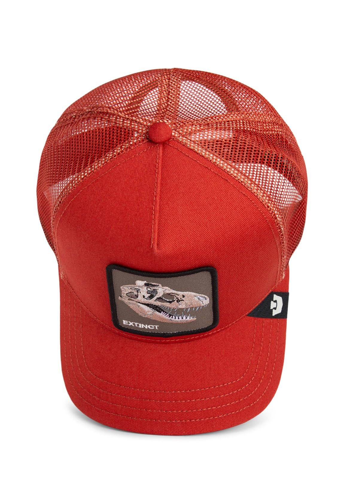 Goorin Bros. Trucker Cap The Extinct Skull Solar Red Size:OneSize
