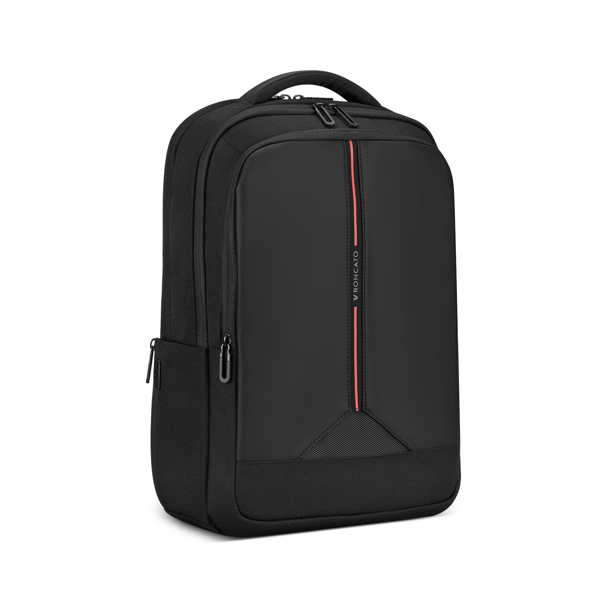 Roncato CLAYTON Zaino da lavoro porta PC 15.6-44x31x15 cm - Nero/Rosso