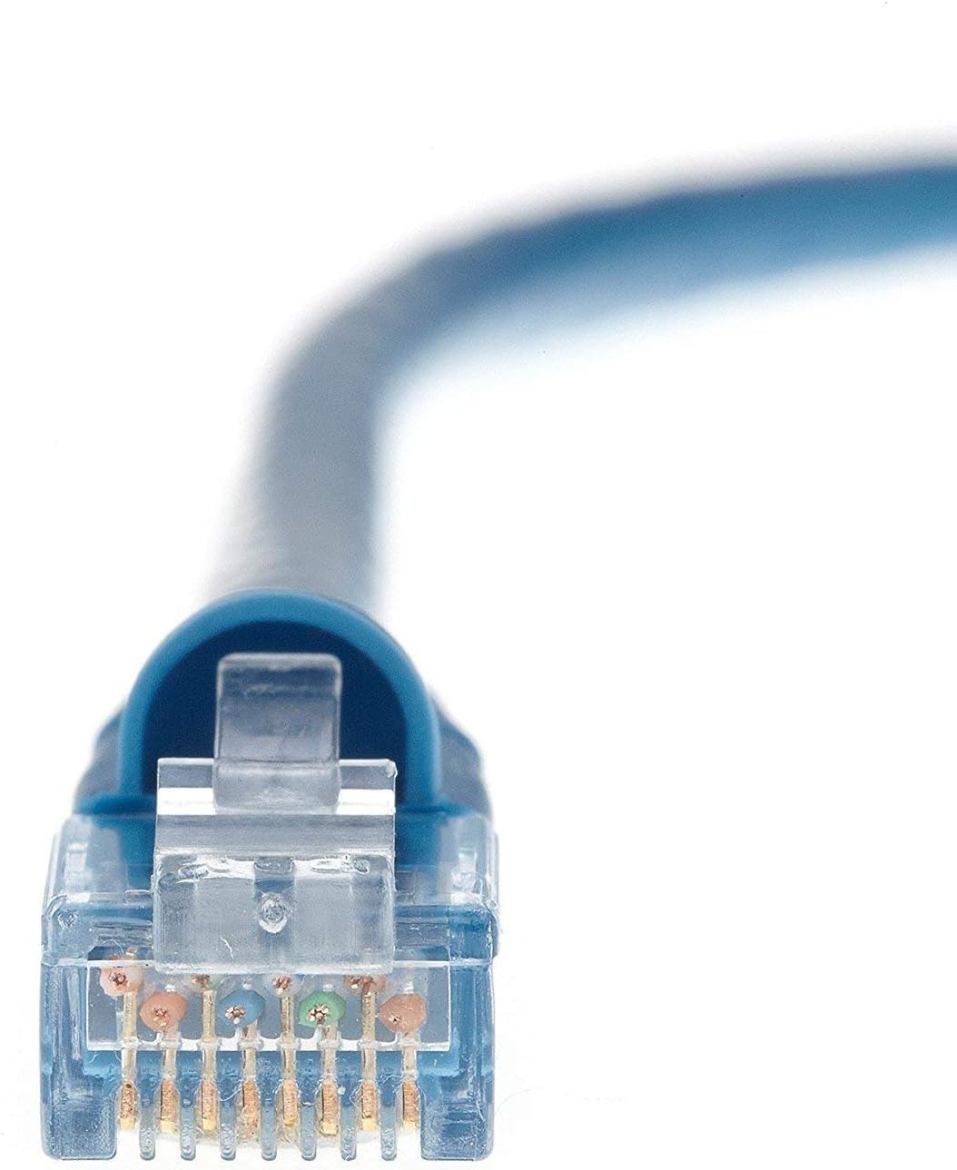 InstallerParts 1 FT Blue Cat6 Patch Cable - 100 Pack - 10Gbps, Compatible with Laptops, PCs, Mac, Network Servers, Printers, Routers, Switches, Game Consoles