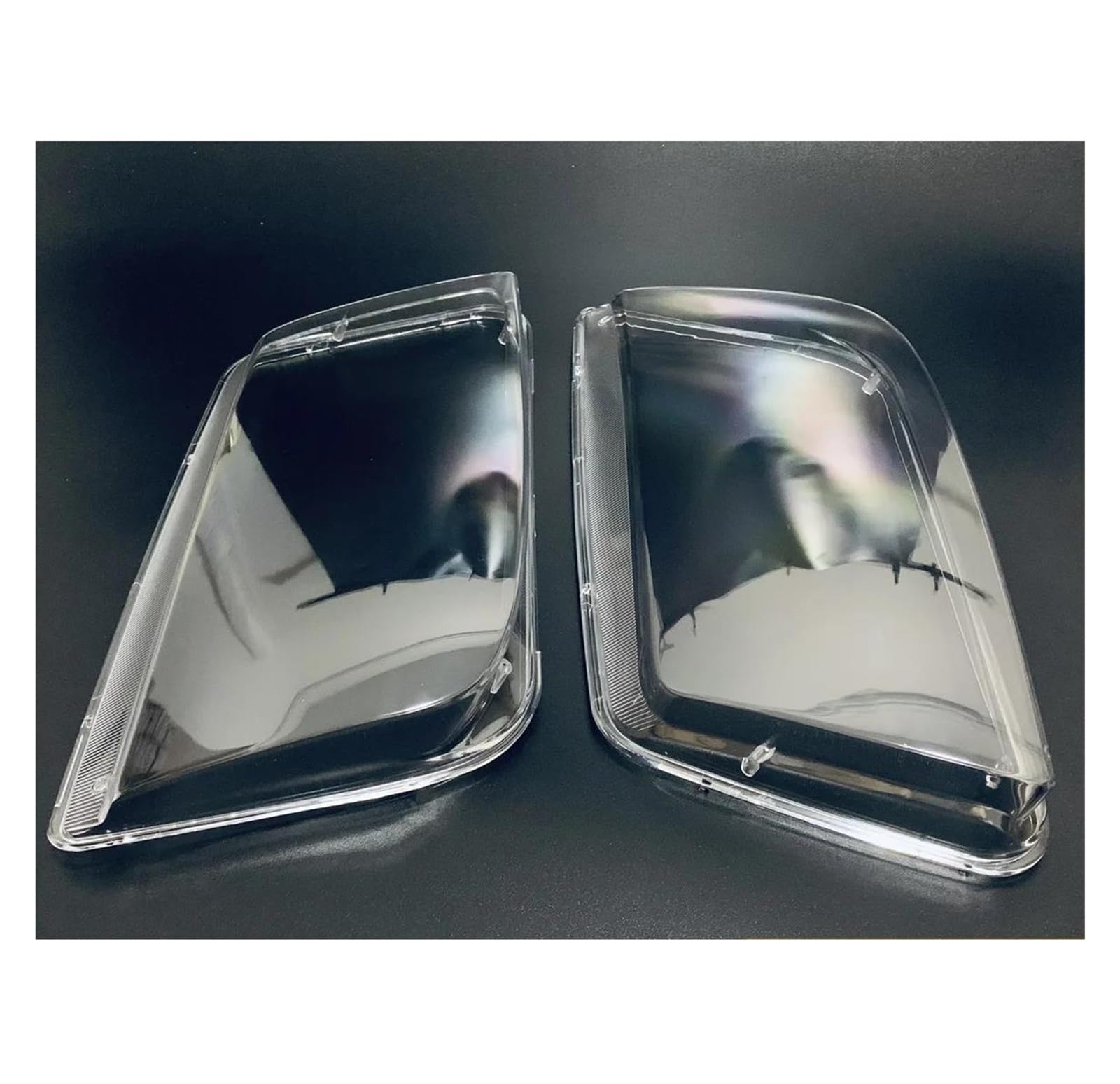 Abat-jour coque transparente haute clarté pour phare avant Jetta MK4 1 paire - 8
