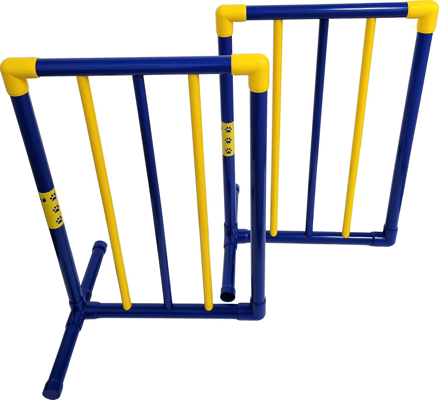 ActiveDogs Agility Free Standing Wings - High Grade PVC Indoor or Outdoor Dog Obstacle Agility Training Exercise Equipment