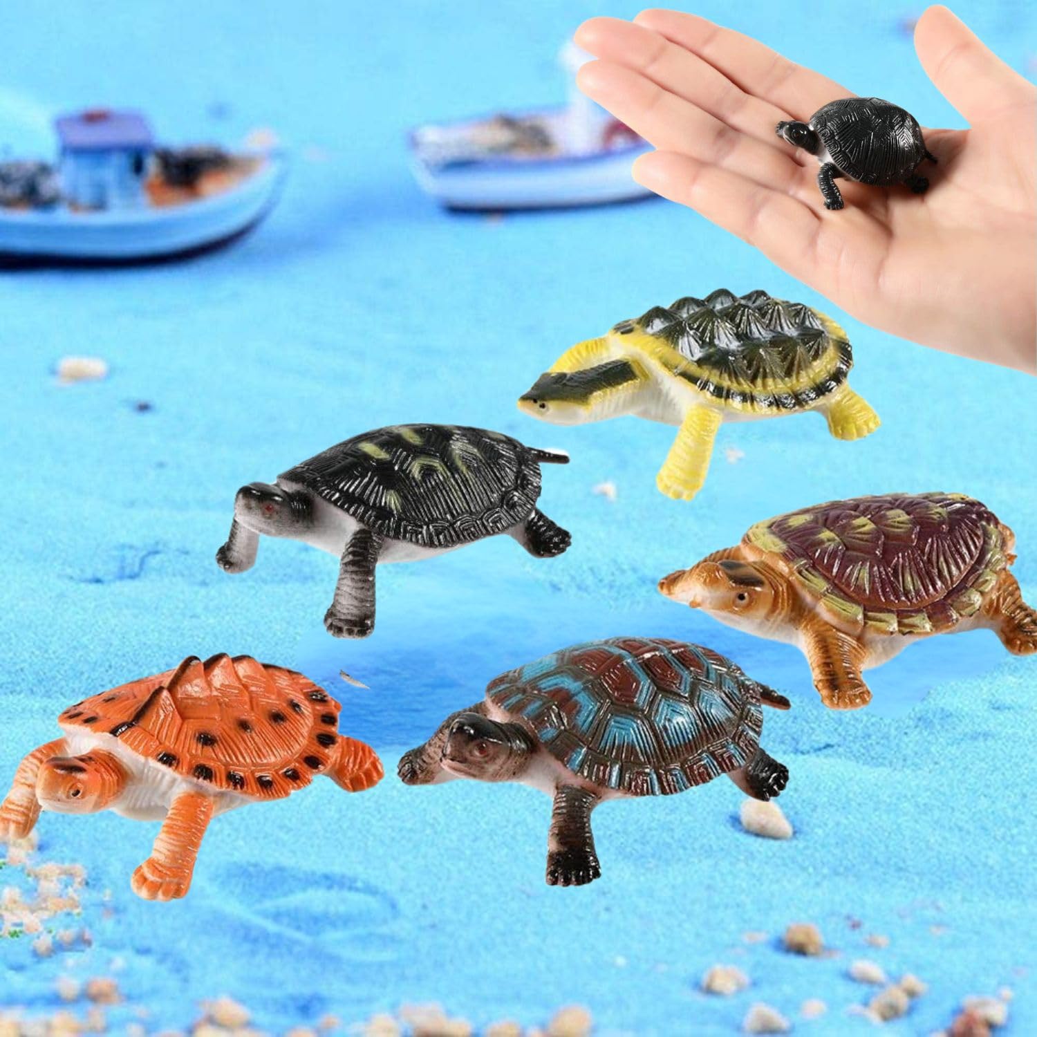 VAYINATO® 5 Pcs Playful Turtle for Aquarium Fashion Ornament - Whimsical Decor Set for a Colorful Underwater Paradise (Random Color & Style) by Petzlifeworld (B0CW36Q4TQ) Amazon Price History, Amazon Price Tracker