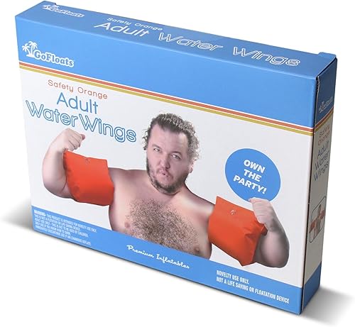 Miniatura 5 de GoFloats Flotadores de ala de agua para adultos, compra la piscina, disponibles en múltiples diseños (solo uso novedoso)