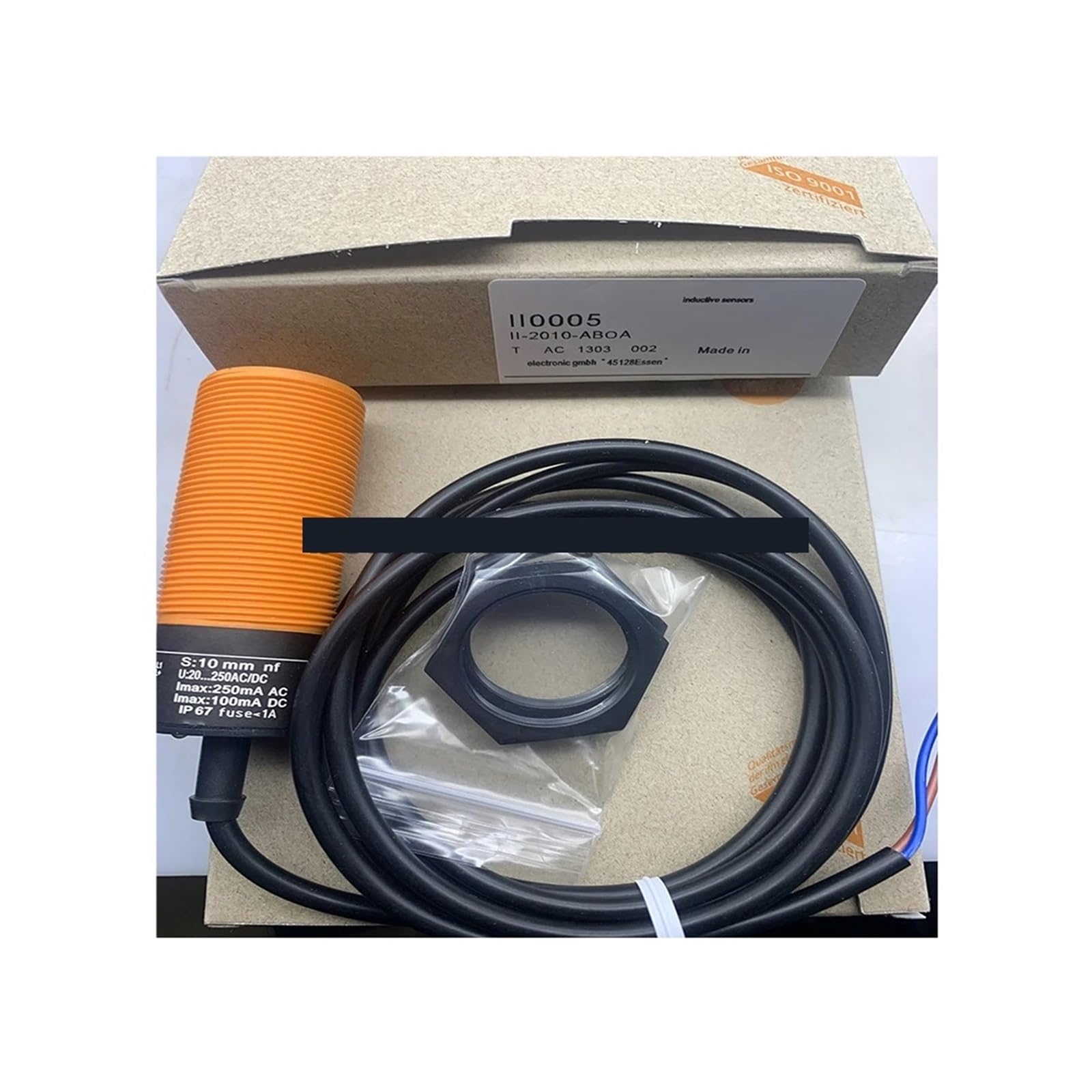 Détecteur de proximité II0270 étanche IP67 à commutation rapide II0273