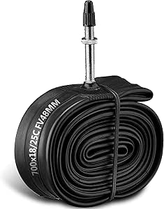 Tubos Para Bicicleta De Carretera, 4 Paquetes De 700 X 23 C, 700 X 25 C