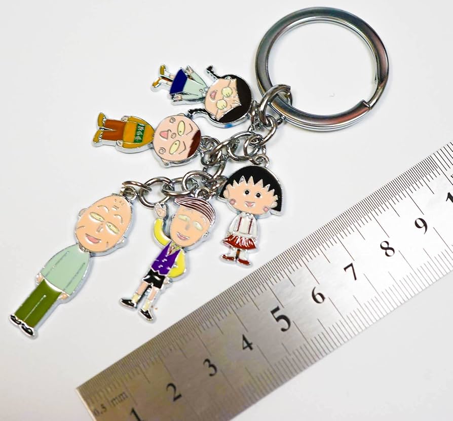 Amazon.co.jp: キーホルダー ちびまる子ちゃん さくらももこ