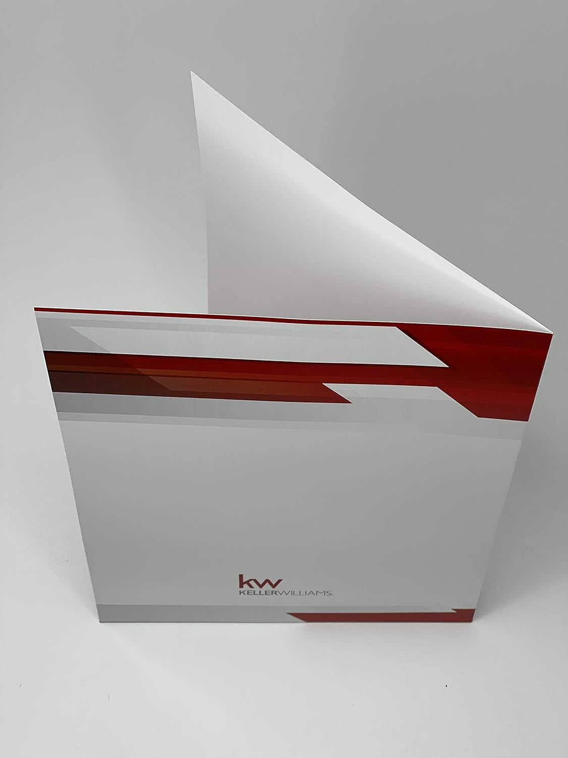Keller Williams Folders, "Red on White" 25 Pack