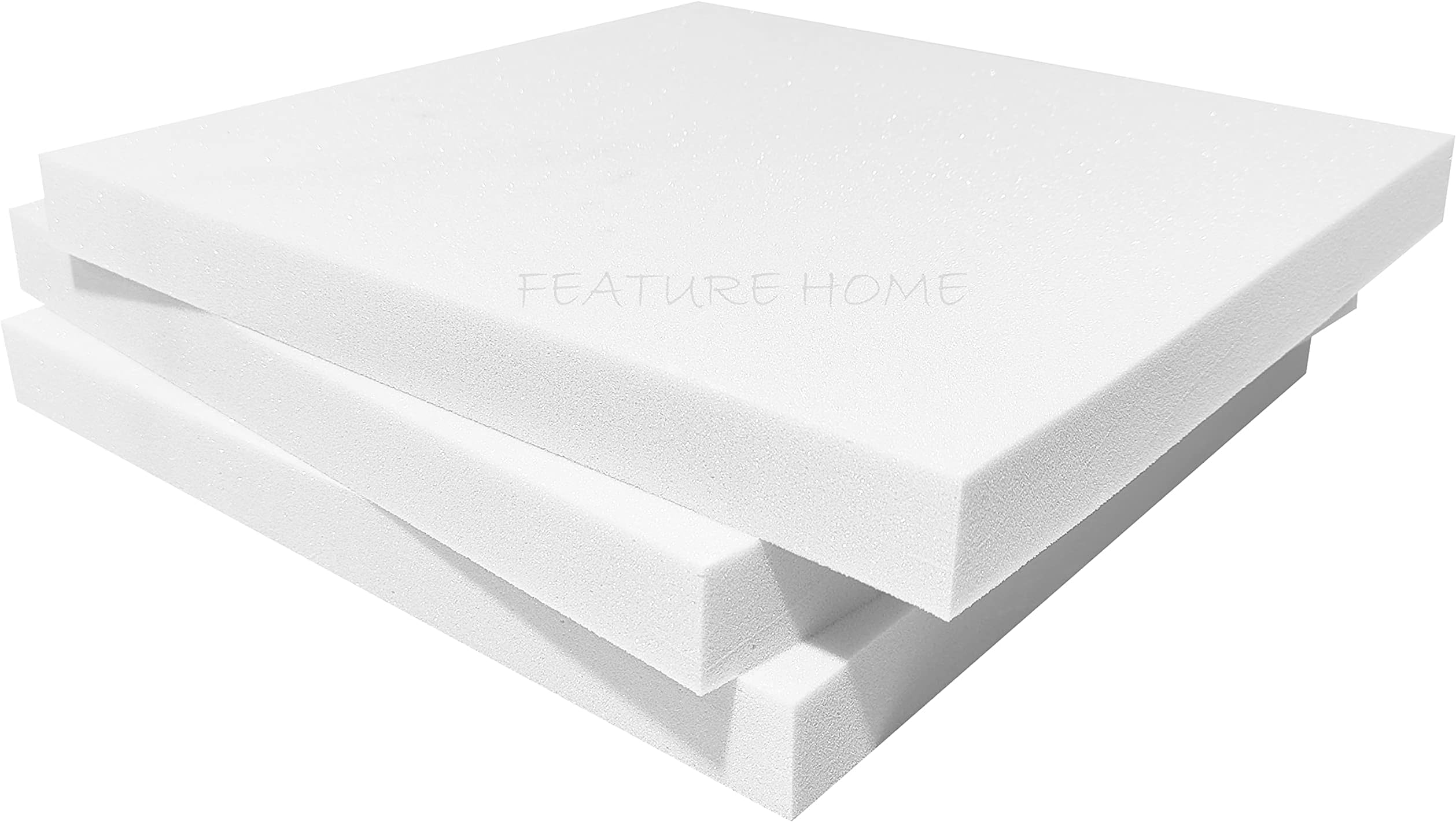 A to Z CollectionFeature Home High-Density UPHOLSTERY FOAM - FOR SOFAS, CHAIRS, WINDOW SEATS ETC Thicknesses Available