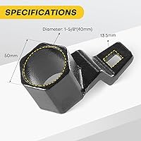 Vista 2 de Herramienta de extracción de polea de manivela de 1.969 in Herramienta de extracción de polea de amortiguador armónico compatible con motores