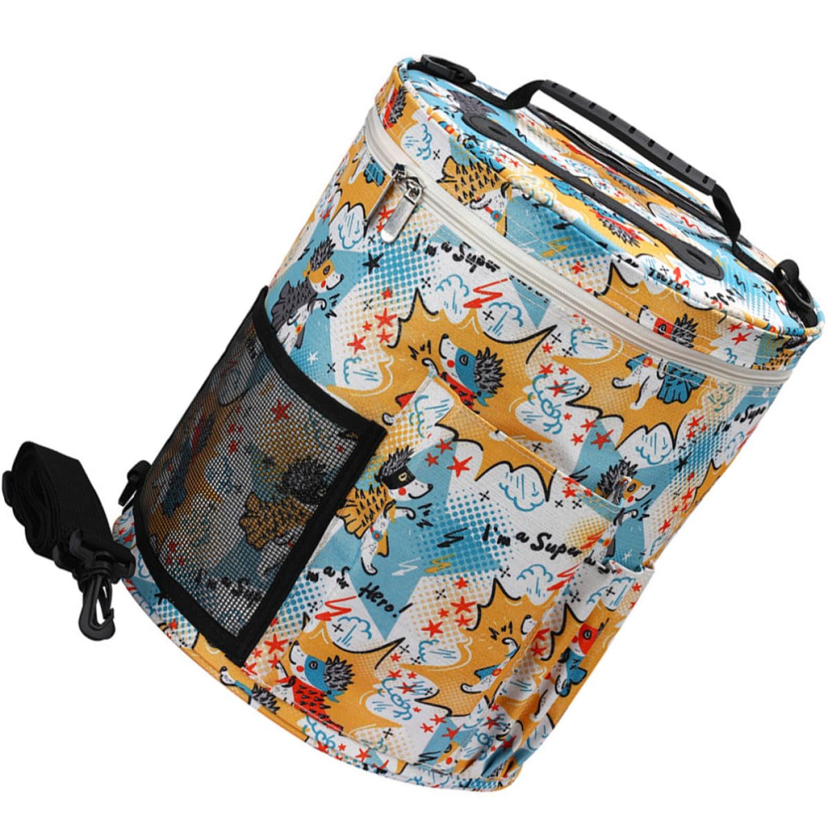 Sac de rangement pour laine idéal pour le tricot en voyage et plein air