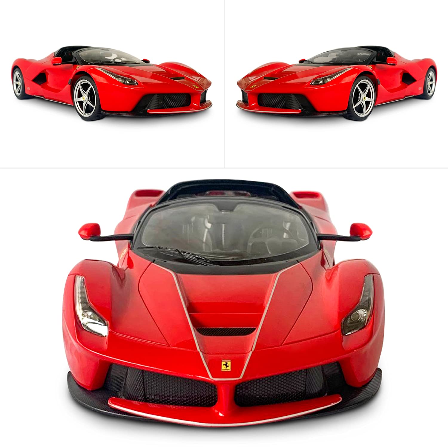 Mondo Motors, FERRARI LAFERRARI APERTA, Modello in Scala 1: 14, fino a 10 km/h di Velocità, Auto Giocattolo per Bambini 63447