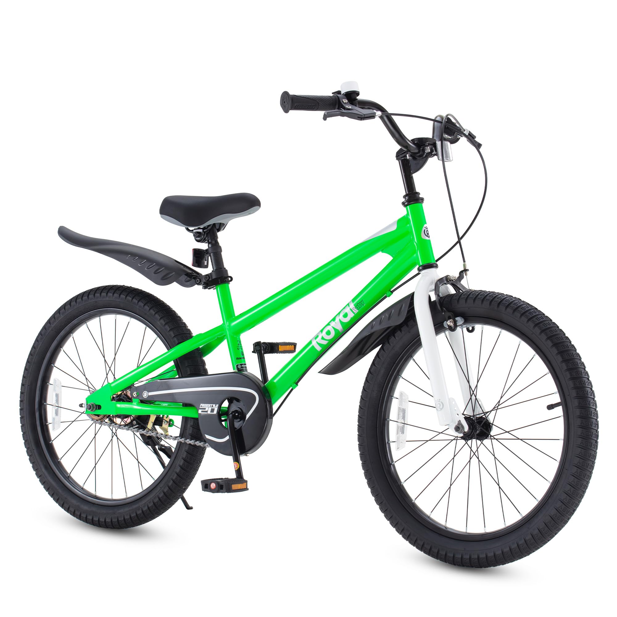 RoyalBaby Freestyle Kids Bike Dual Handbrakes Ages 3-10 Years