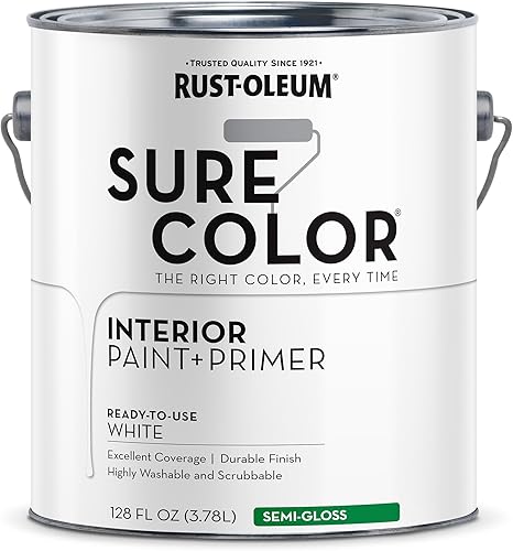 Rust-Oleum Pintura Pared SEMI Blanco Brillo GA 380227