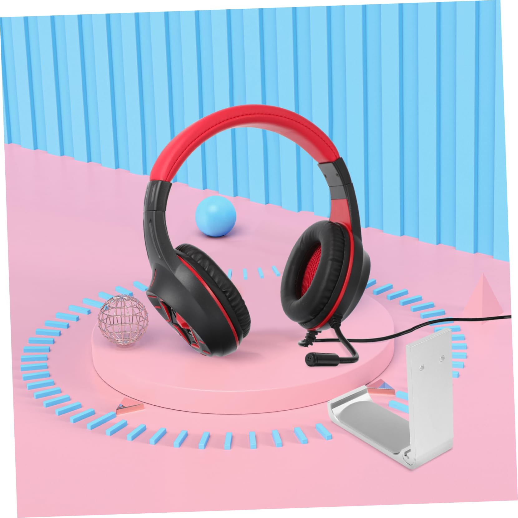 Soporte para Auriculares de Estante para Auriculares Gaming Soporte Compacto y Durable Capacidad de Carga para Escritorio y Almacenamiento Organizado