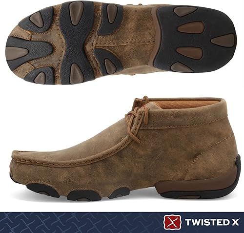 Vista 2 de Twisted X Mens Original Chukka Driving Moccasin