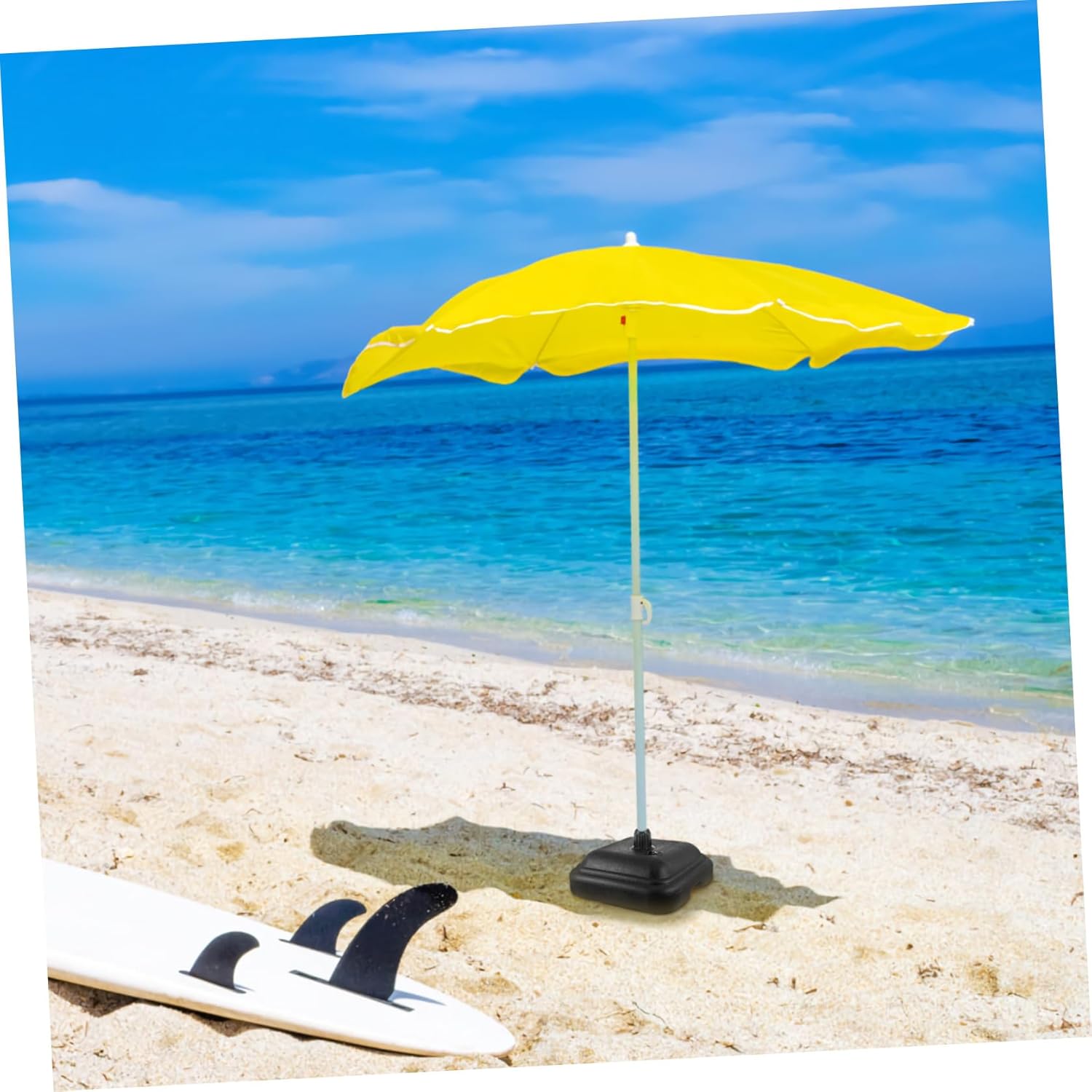 SUPVOX 1pc Outdoor Umbrella Base Water and Sand Filling Heavy-Duty Stand for Beach and Patio Umbrellas and Easy to Poles